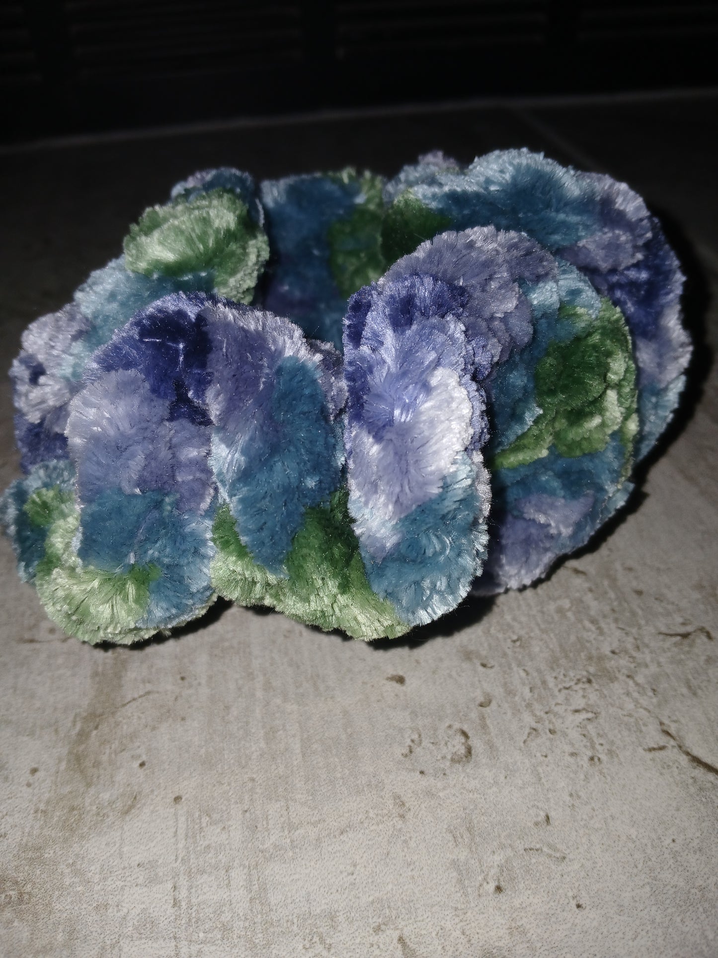 Fluffy Velvet Scrunchies (2 Pack)